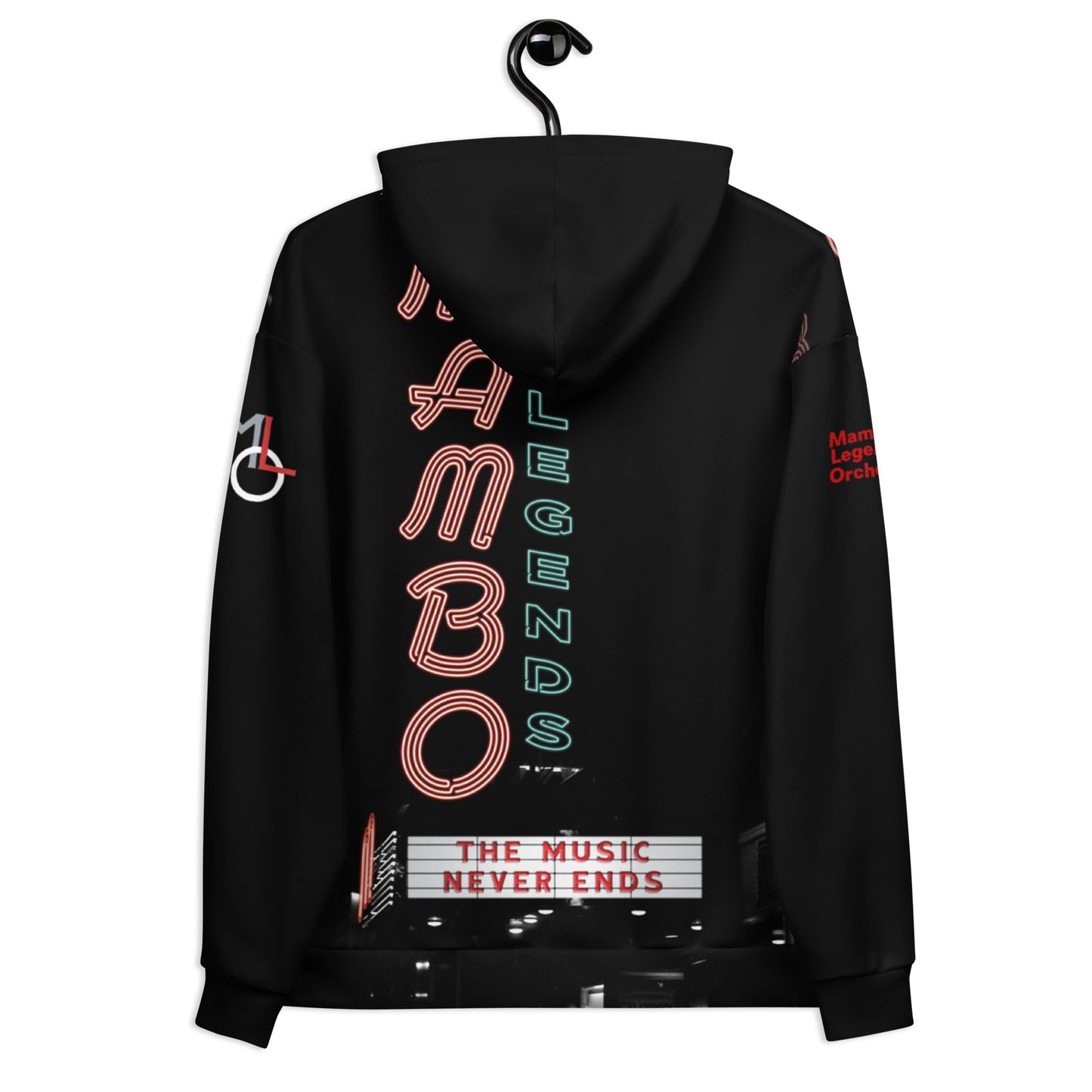 The Music Never Ends Unisex Hoodie