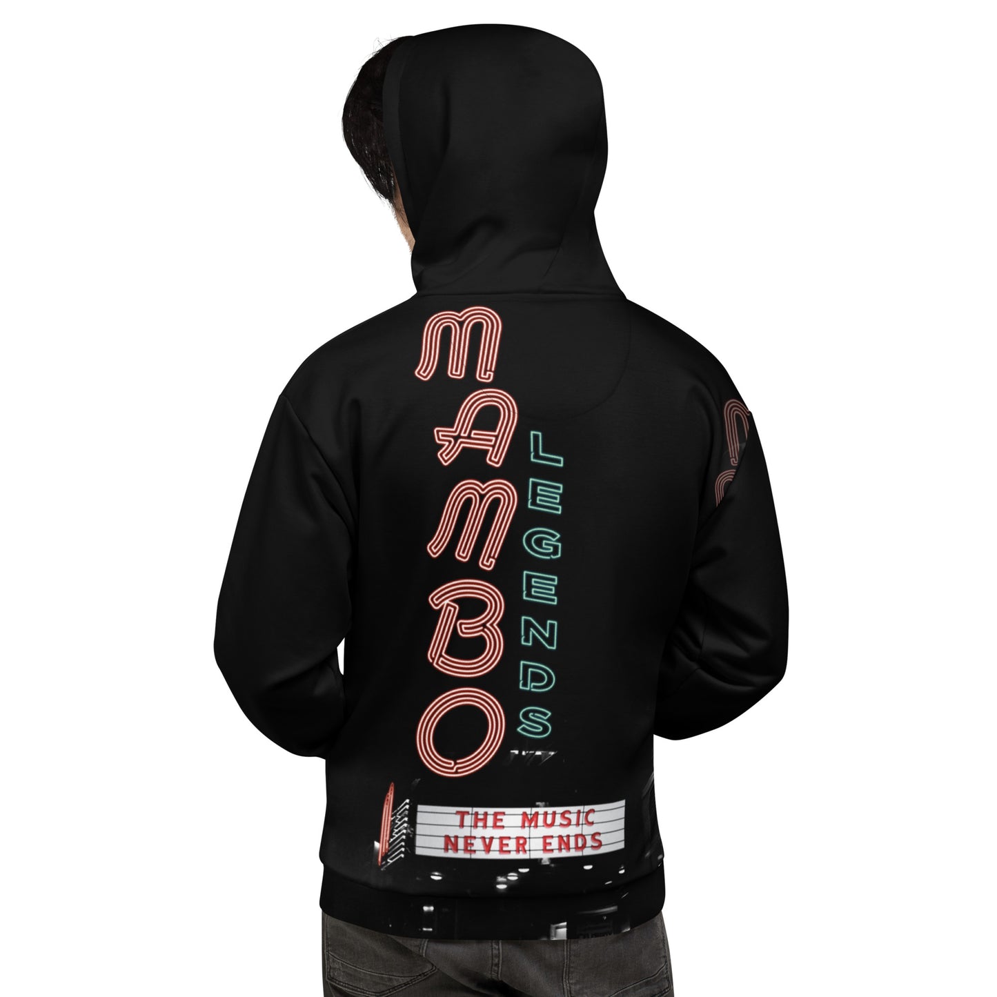 The Music Never Ends Unisex Hoodie