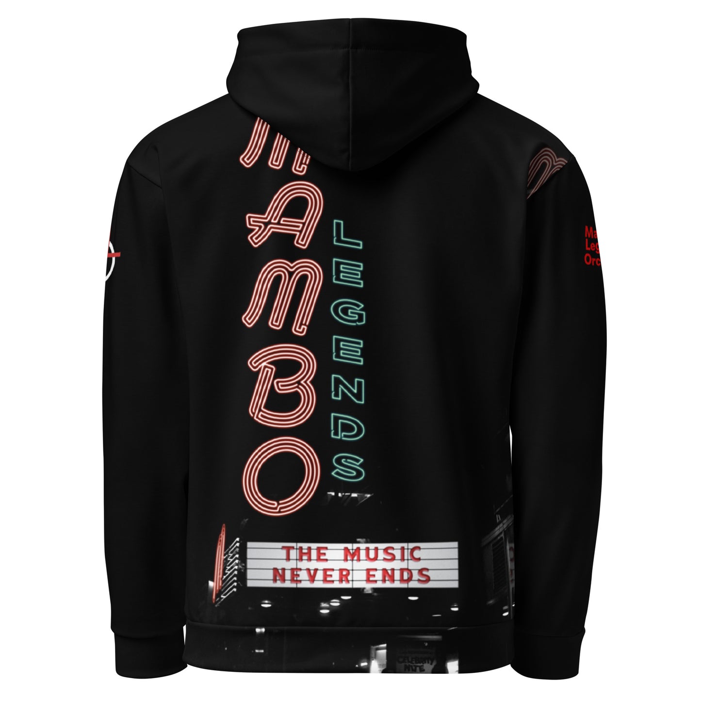 The Music Never Ends Unisex Hoodie