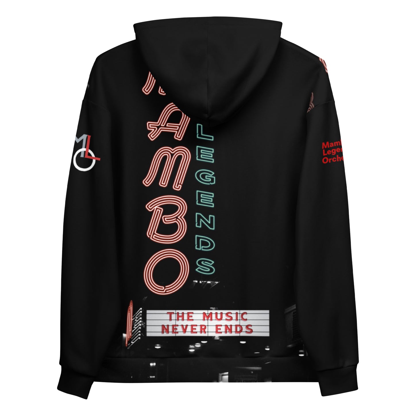 The Music Never Ends Unisex Hoodie