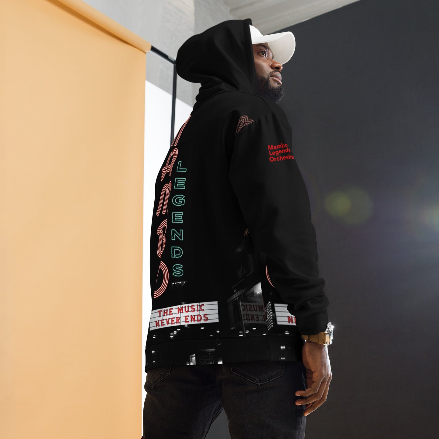 The Music Never Ends Unisex Hoodie