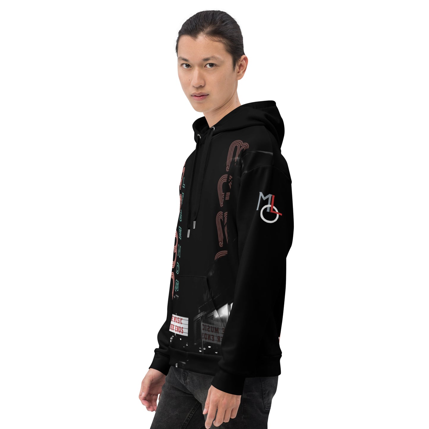The Music Never Ends Unisex Hoodie