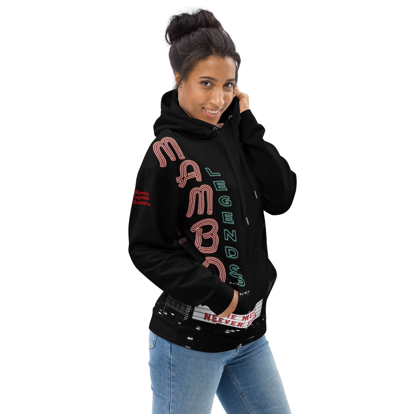 The Music Never Ends Unisex Hoodie