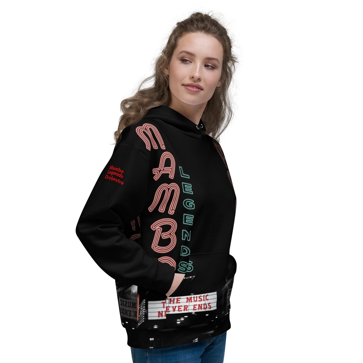 The Music Never Ends Unisex Hoodie