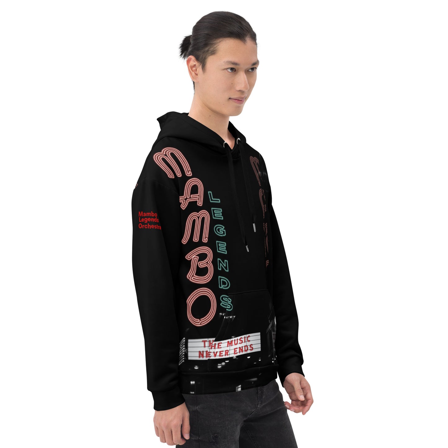 The Music Never Ends Unisex Hoodie