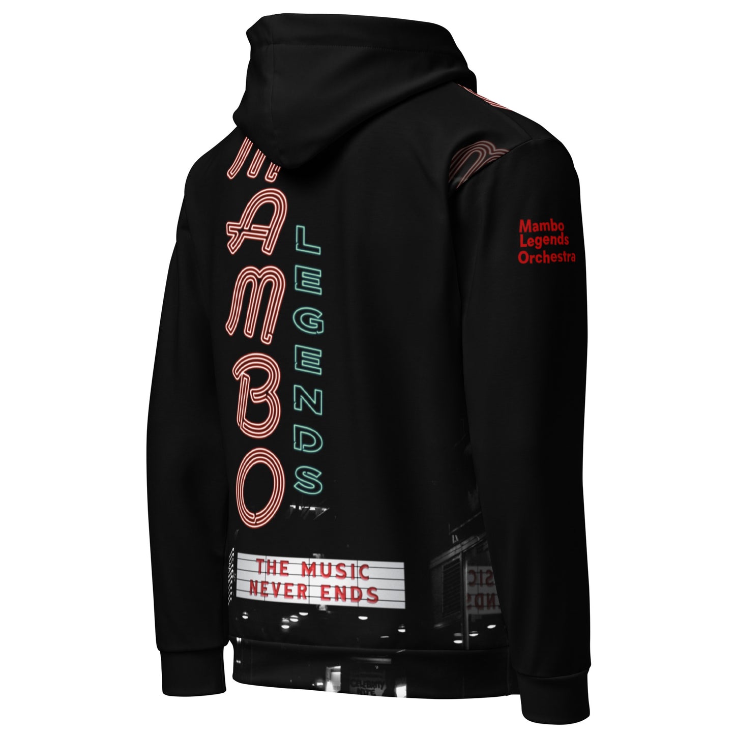 The Music Never Ends Unisex Hoodie