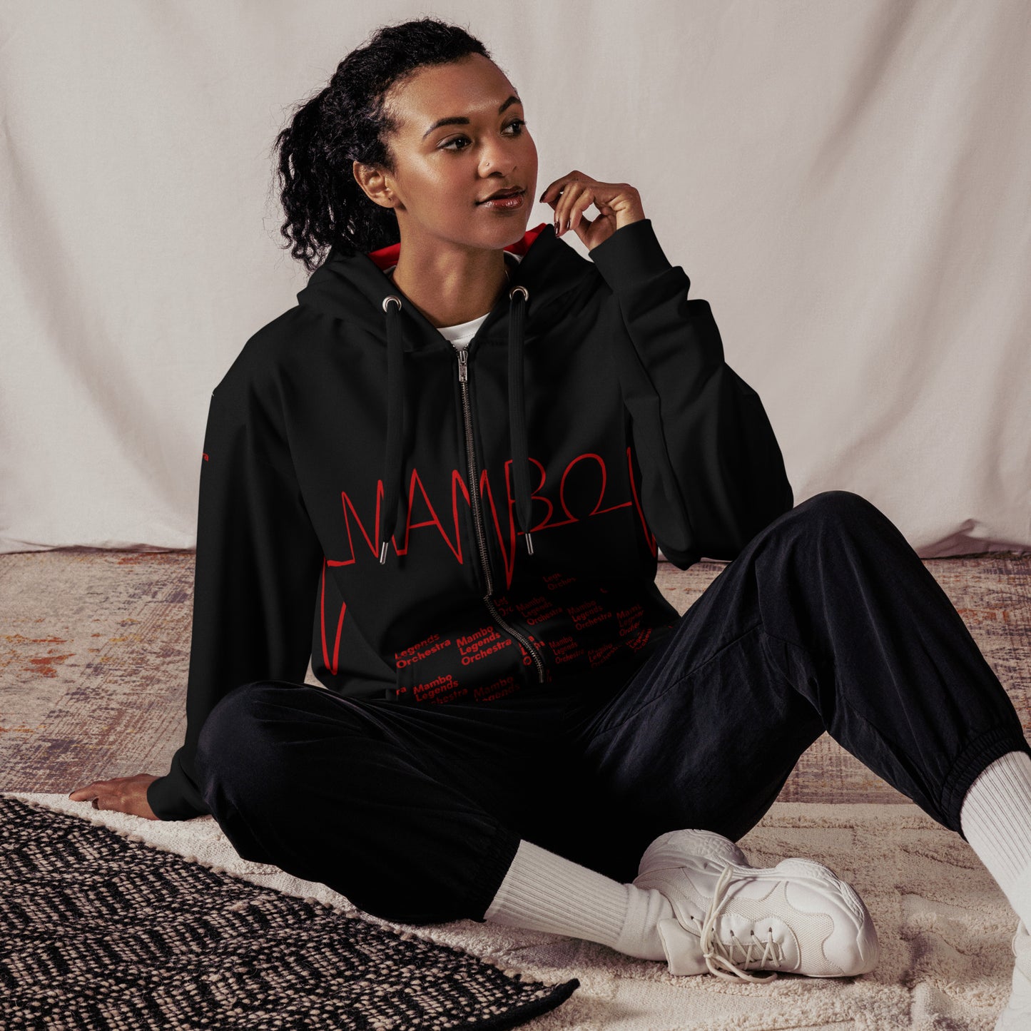 MLO Mambo Beat Unisex zip hoodie