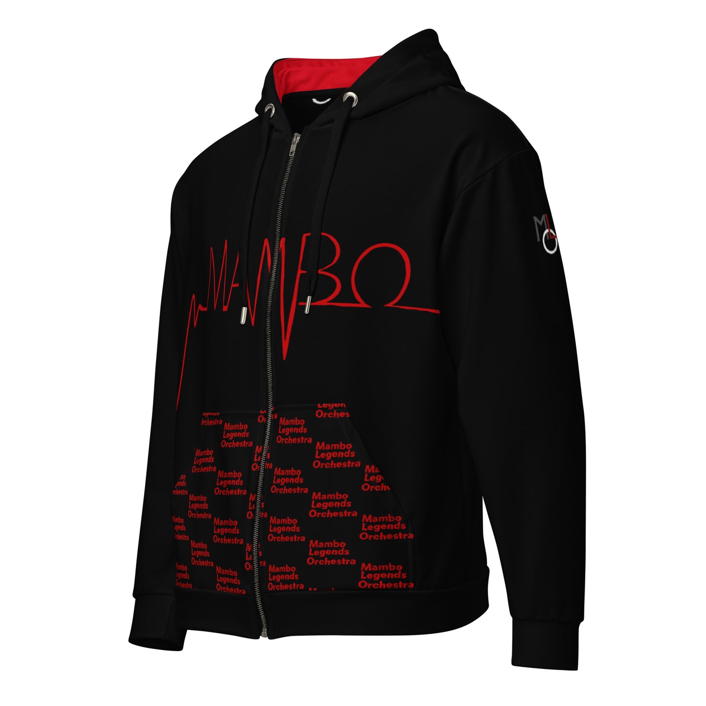 MLO Mambo Beat Unisex zip hoodie