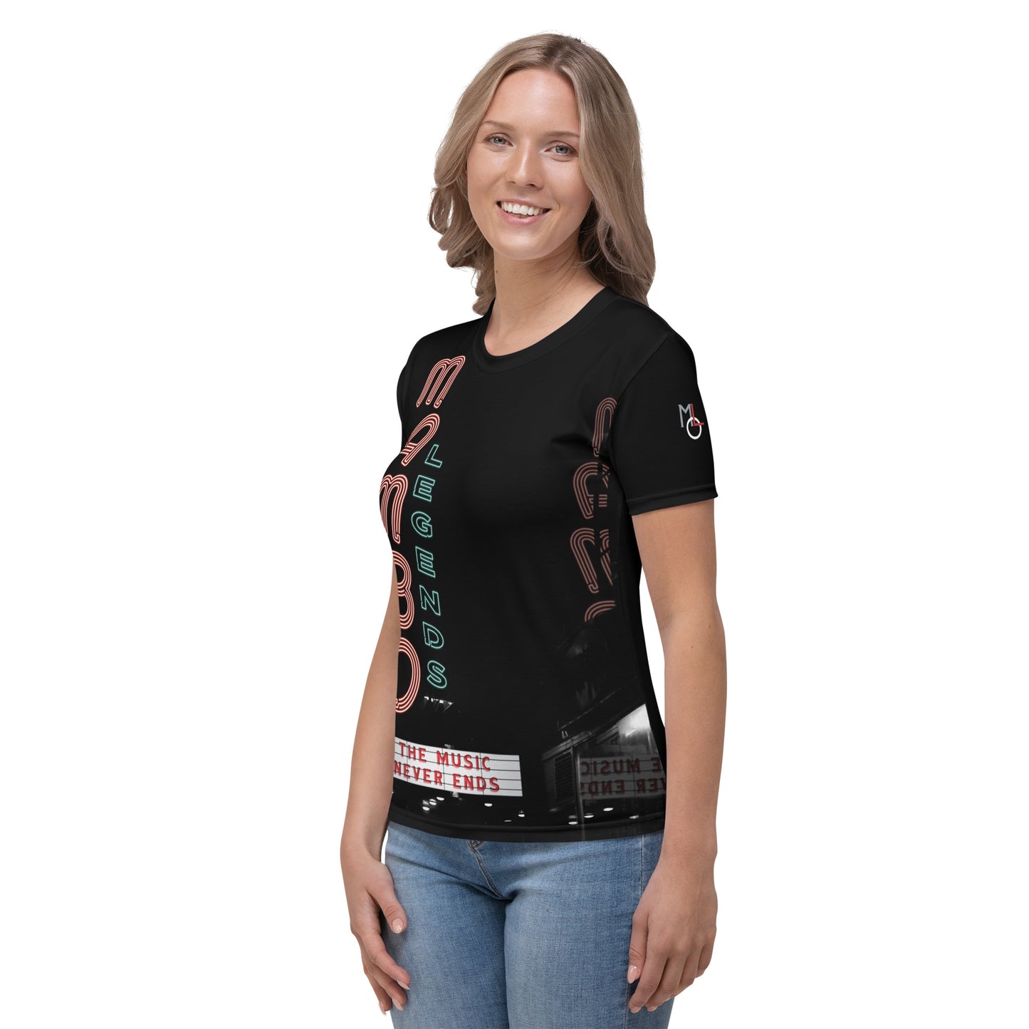 The Music Never Ends Women's T-shirt