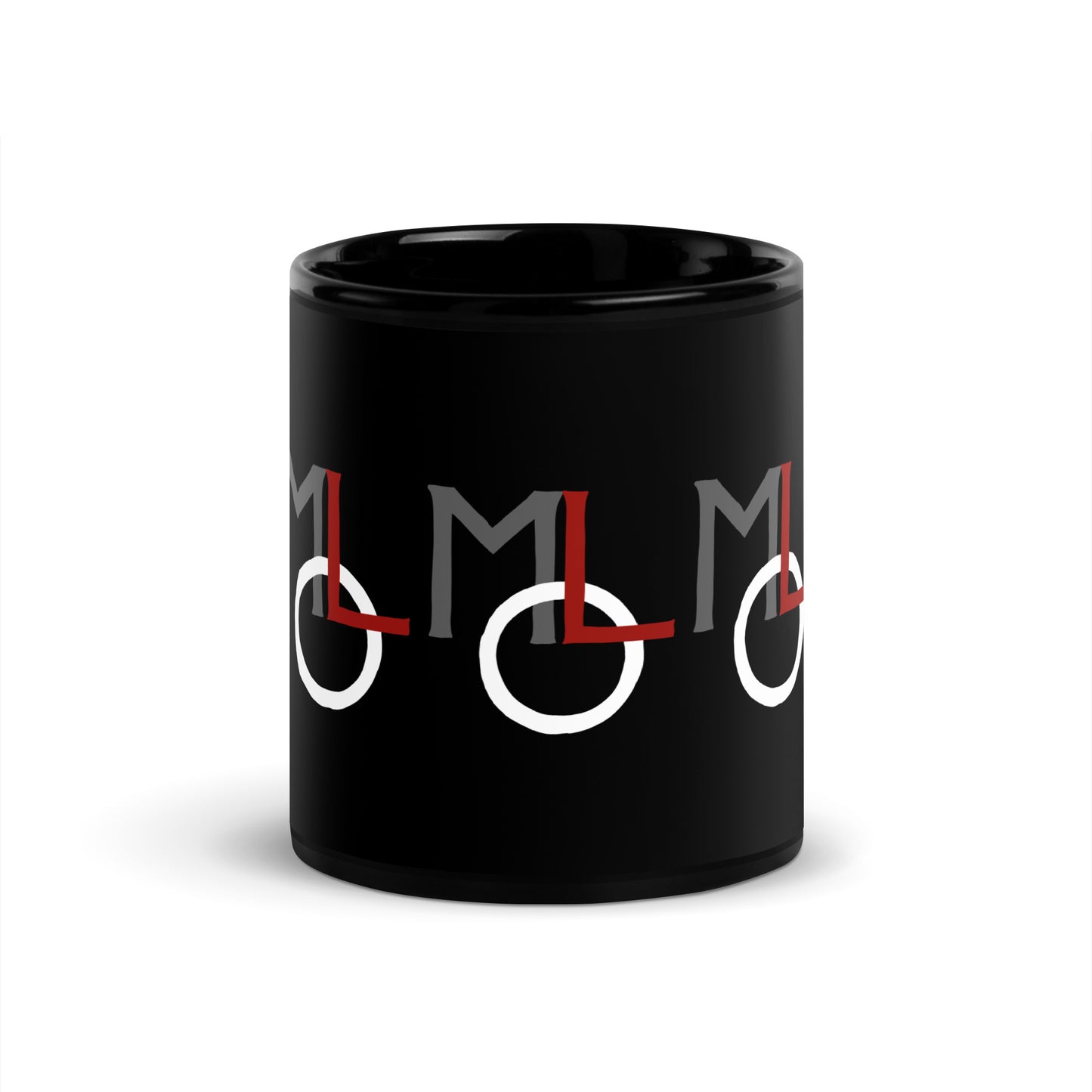 MLO Black Glossy Mug