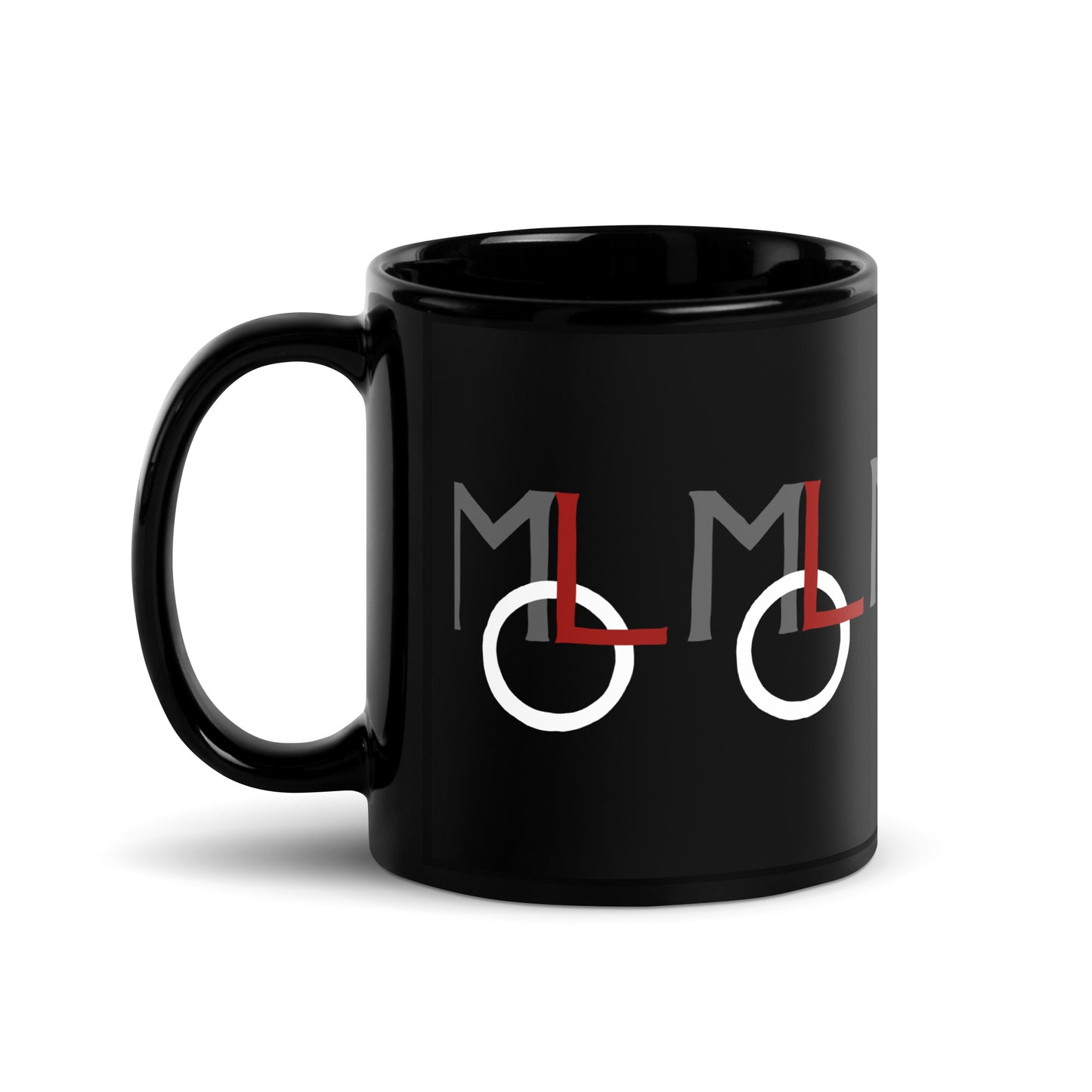 MLO Black Glossy Mug