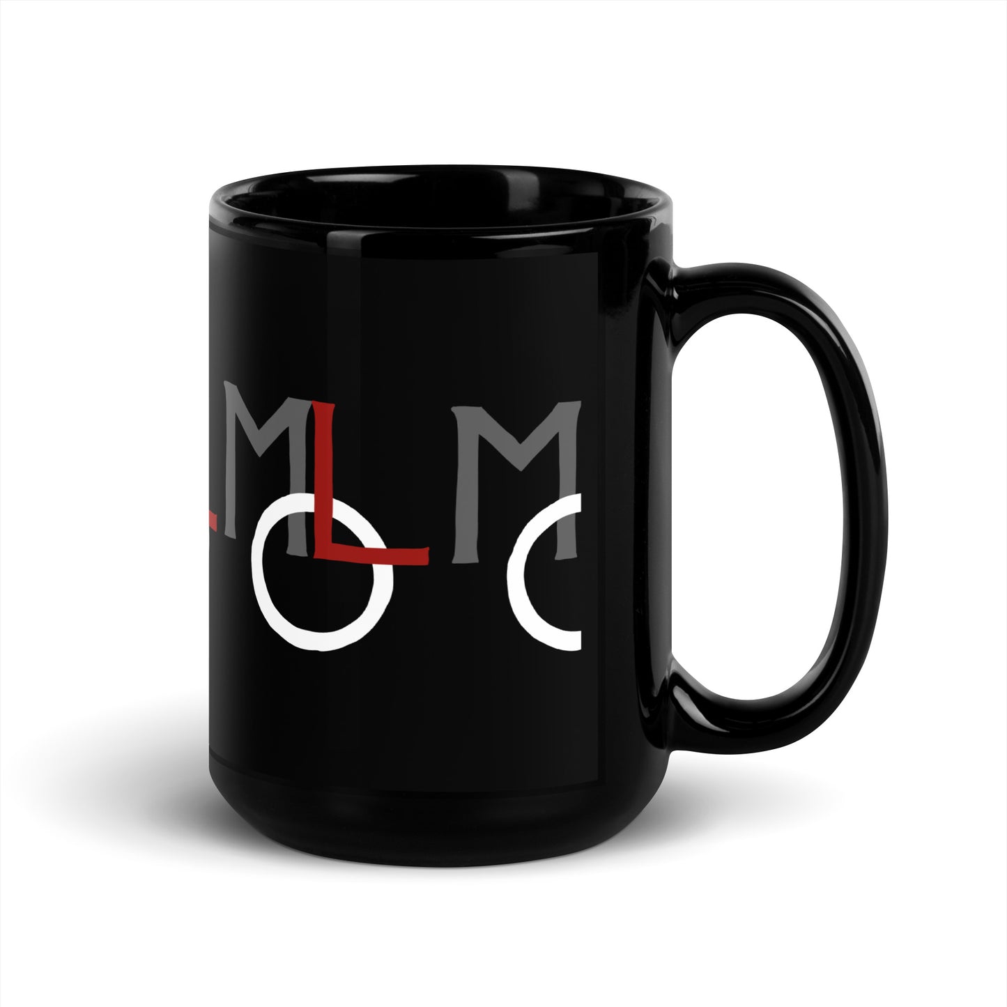 MLO Black Glossy Mug