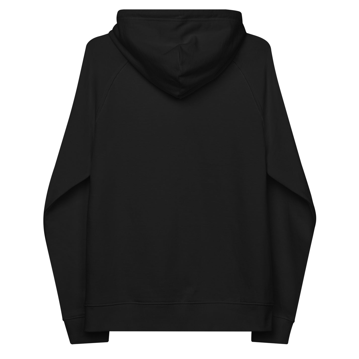 Mambo Beat in white Unisex eco raglan hoodie