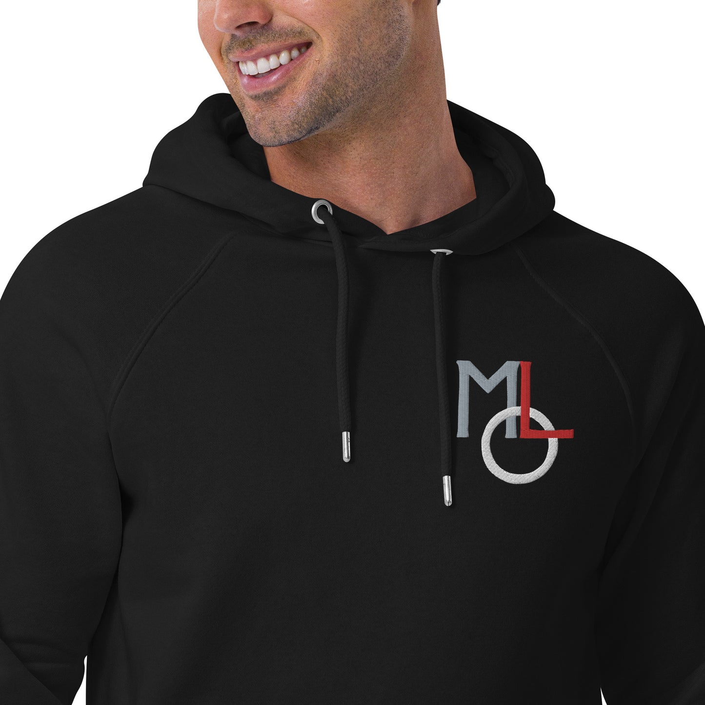MLO Unisex eco raglan hoodie