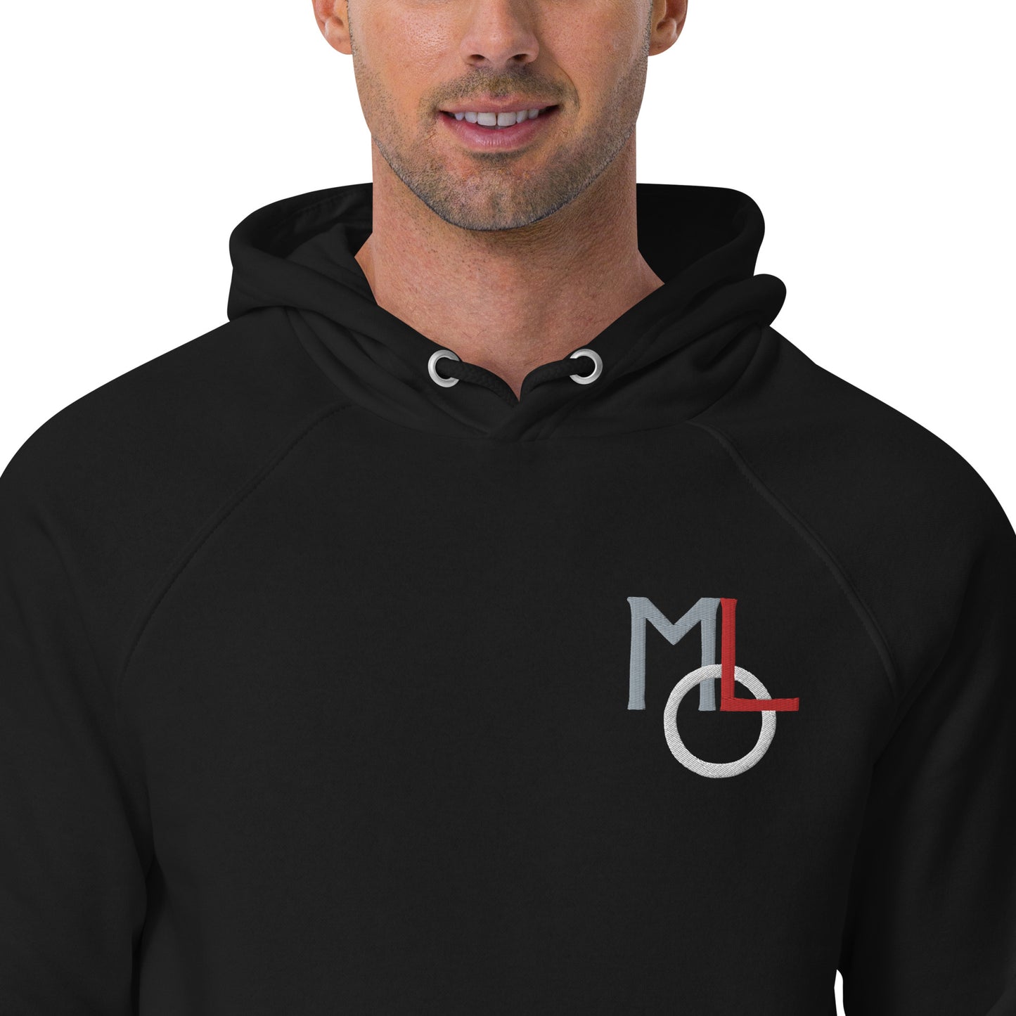 MLO Unisex eco raglan hoodie