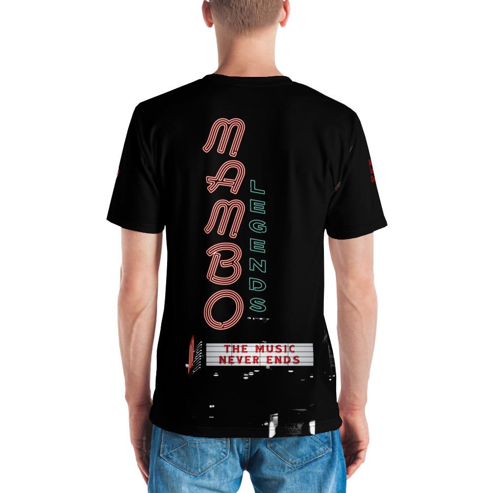 Camiseta de hombre La música nunca termina