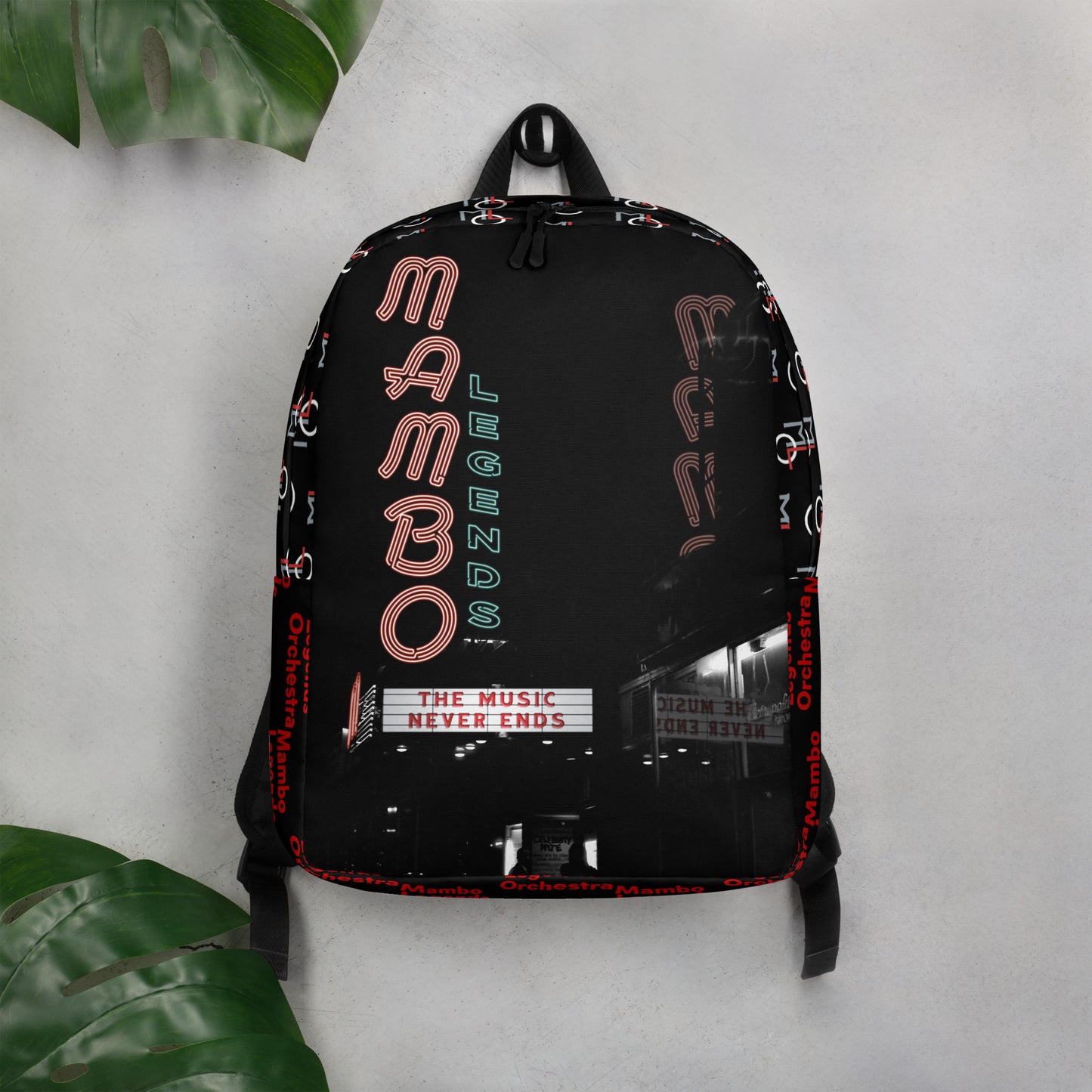 The Music Never Ends Minimalist Backpack