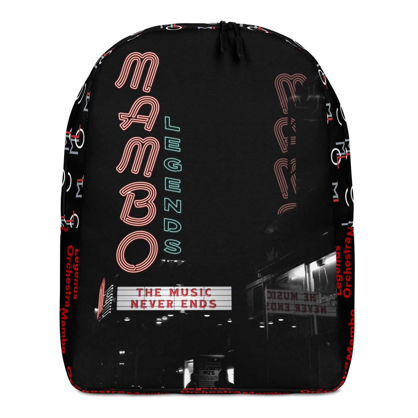 The Music Never Ends Minimalist Backpack