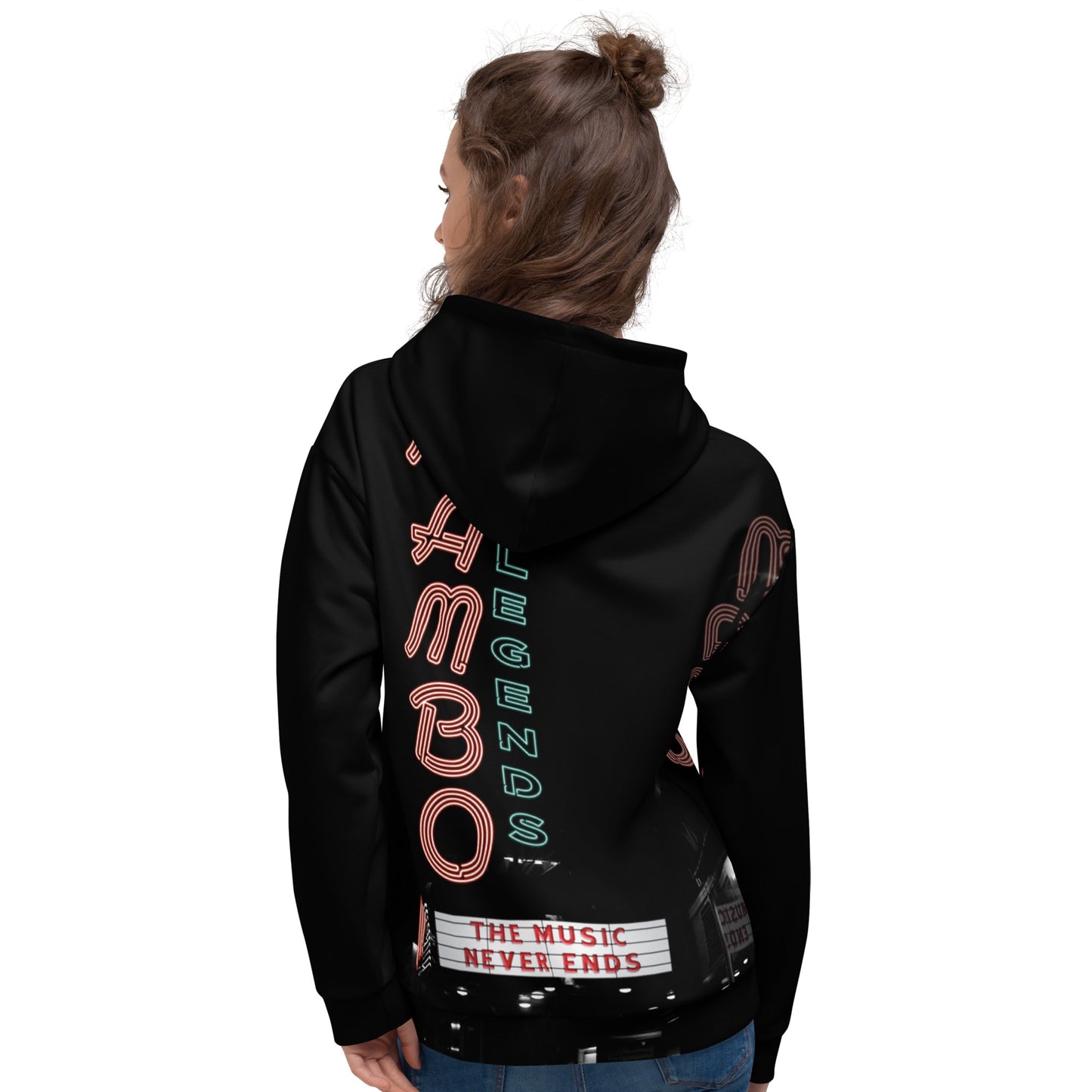 The Music Never Ends Unisex Hoodie