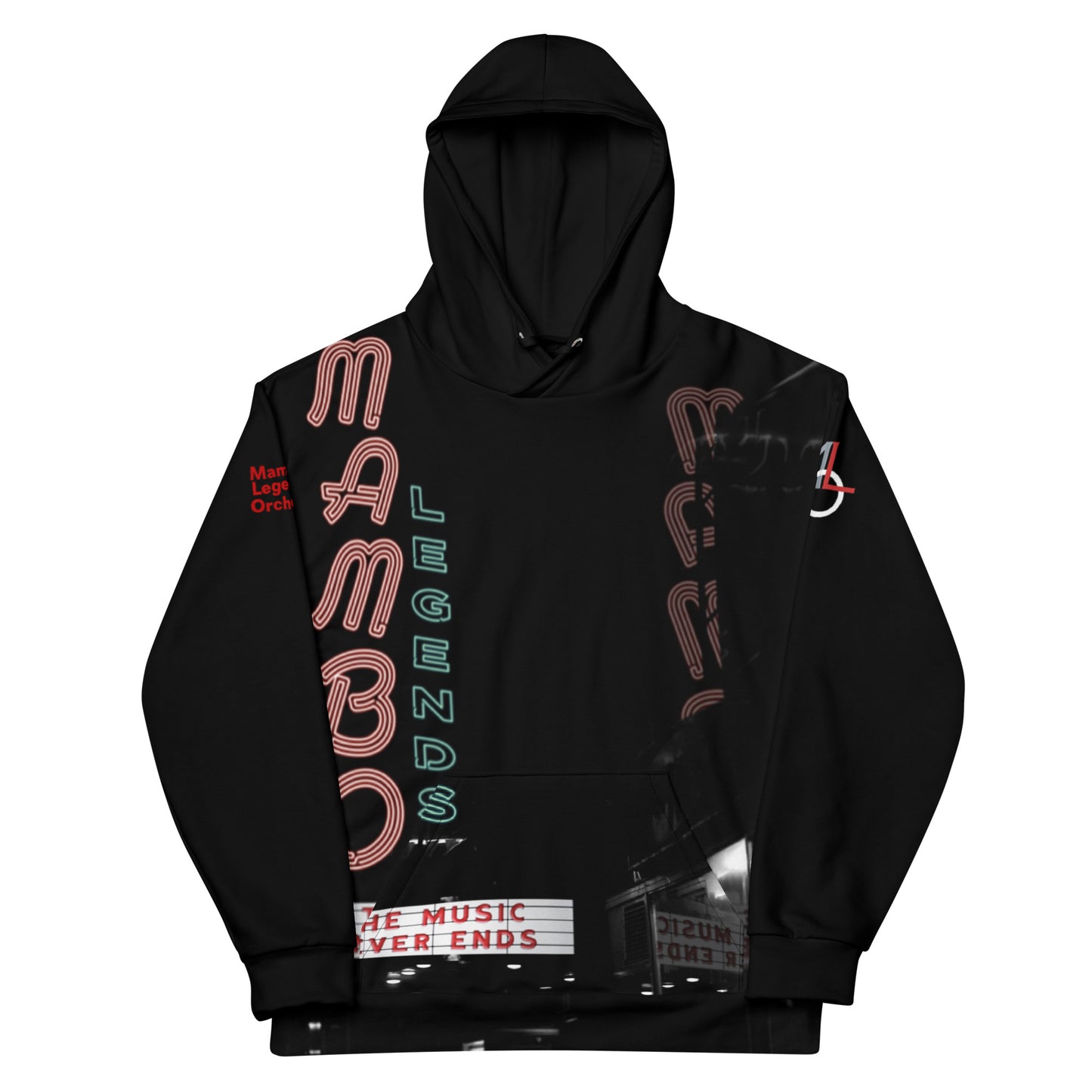 The Music Never Ends Unisex Hoodie