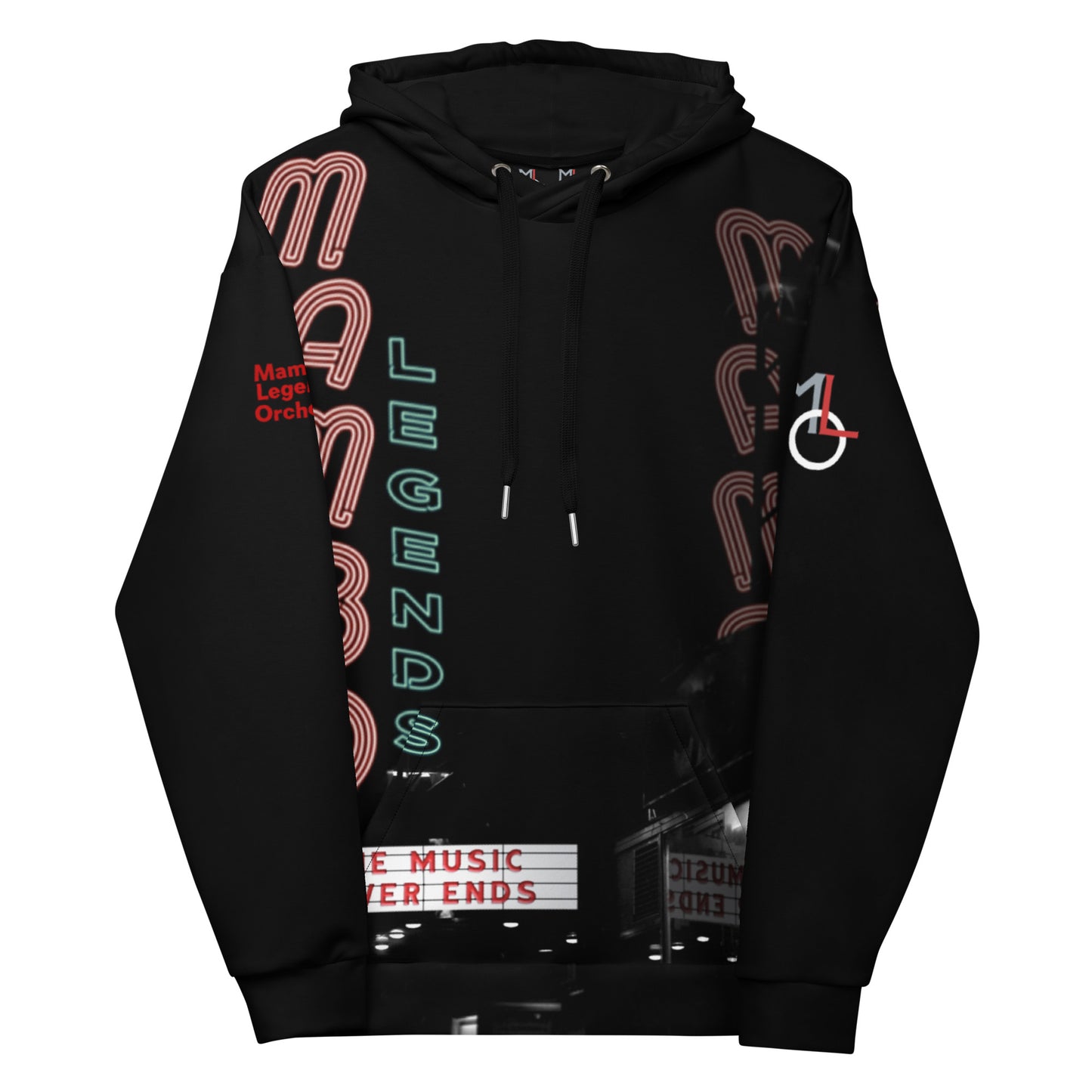 The Music Never Ends Unisex Hoodie