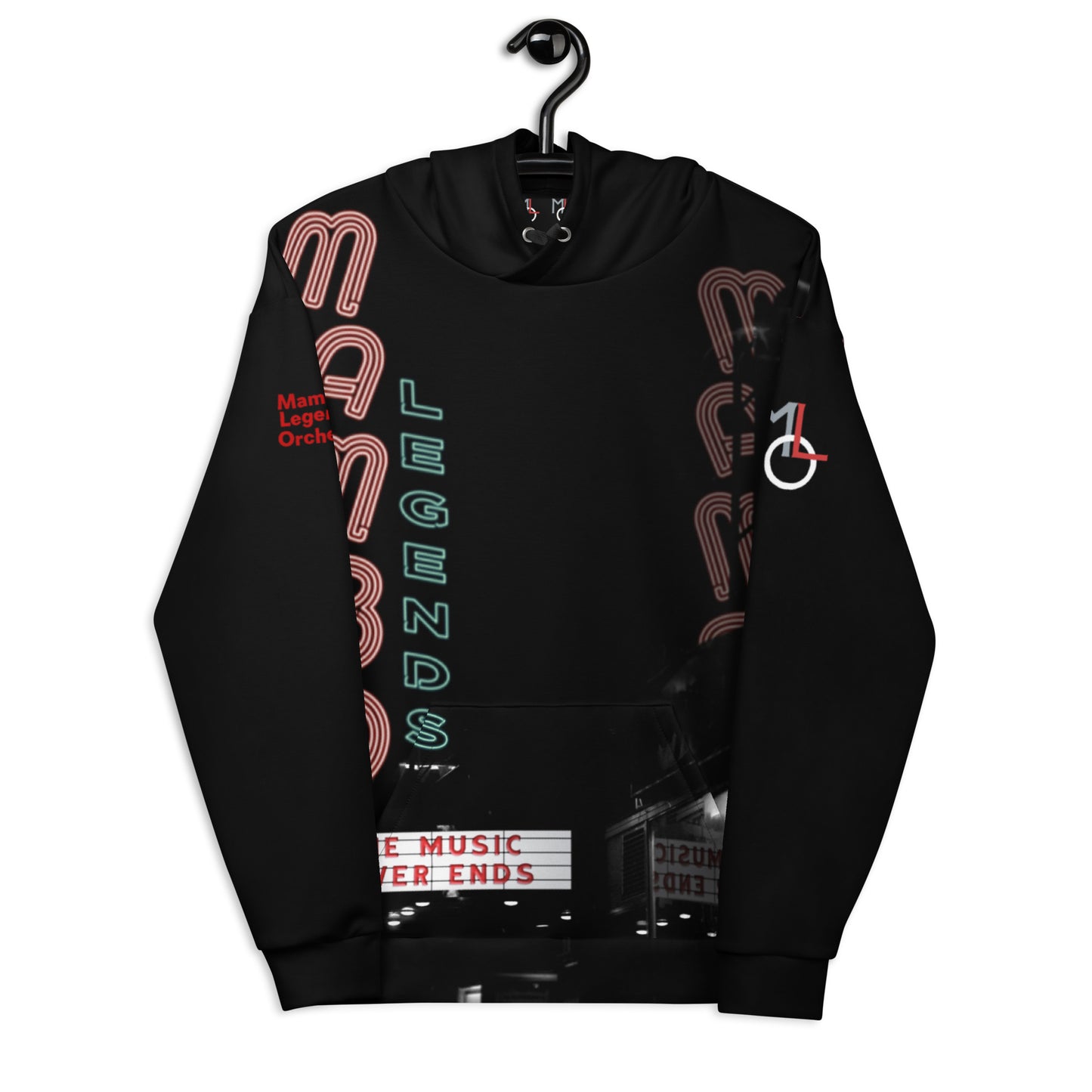 The Music Never Ends Unisex Hoodie