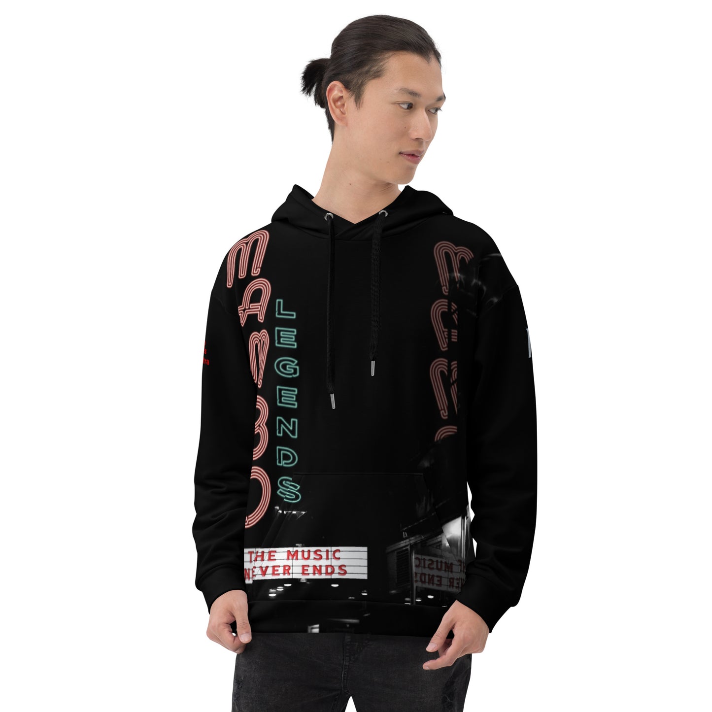 The Music Never Ends Unisex Hoodie