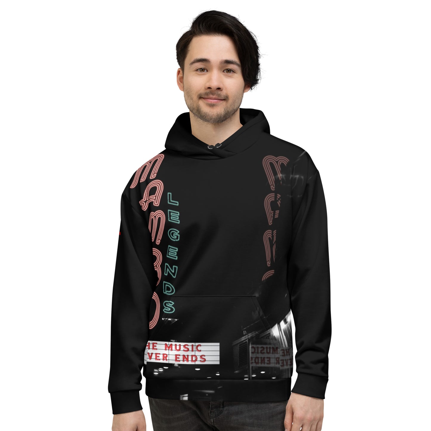 The Music Never Ends Unisex Hoodie