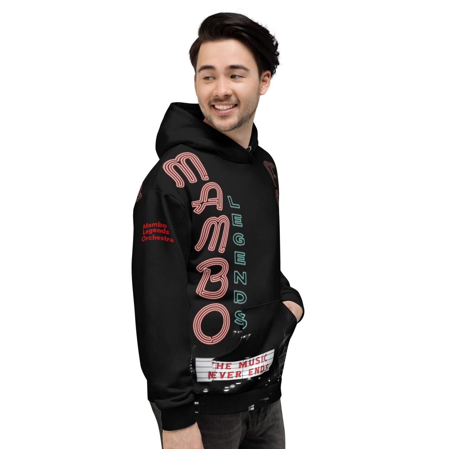 The Music Never Ends Unisex Hoodie