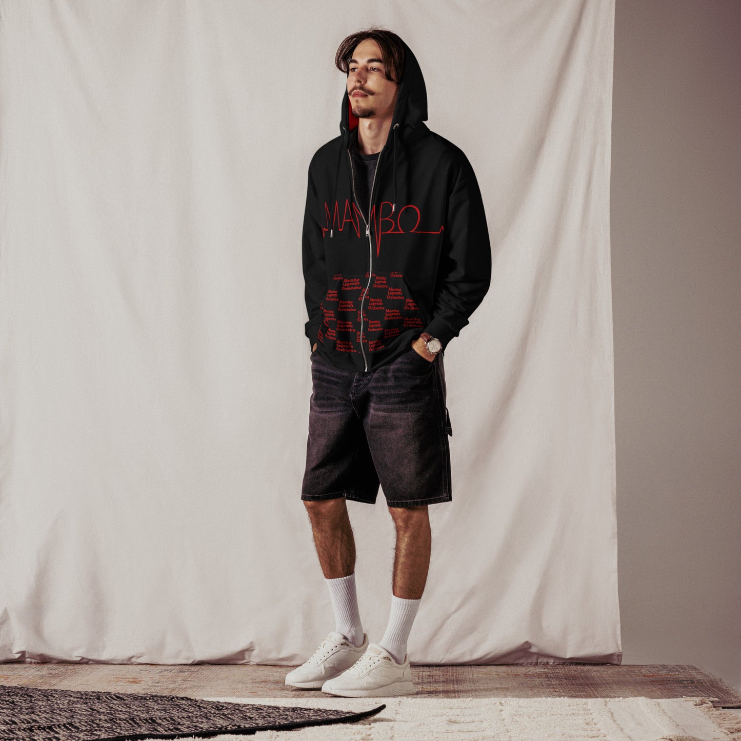 MLO Mambo Beat Unisex zip hoodie