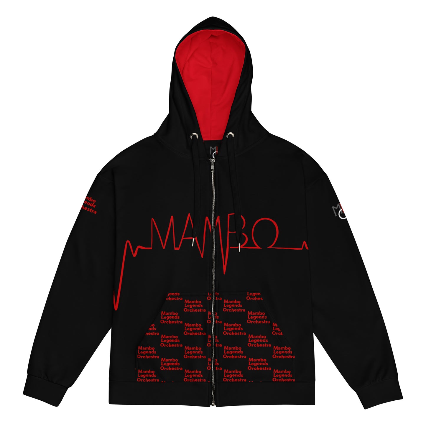 MLO Mambo Beat Unisex zip hoodie