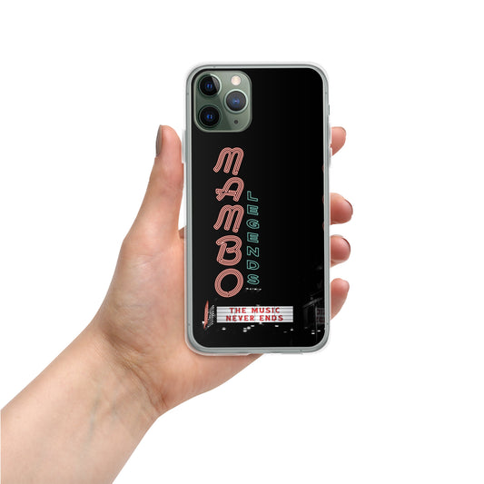 Funda transparente Music Never Ends para iPhone®