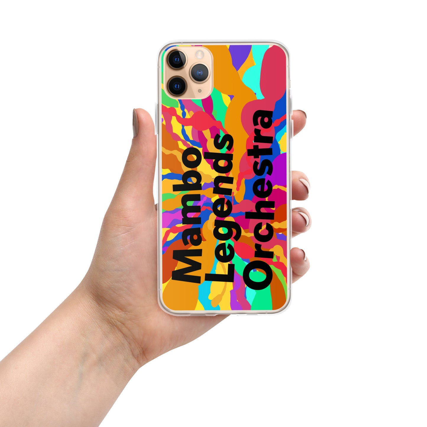 Estuche transparente colorido MLO para iPhone®