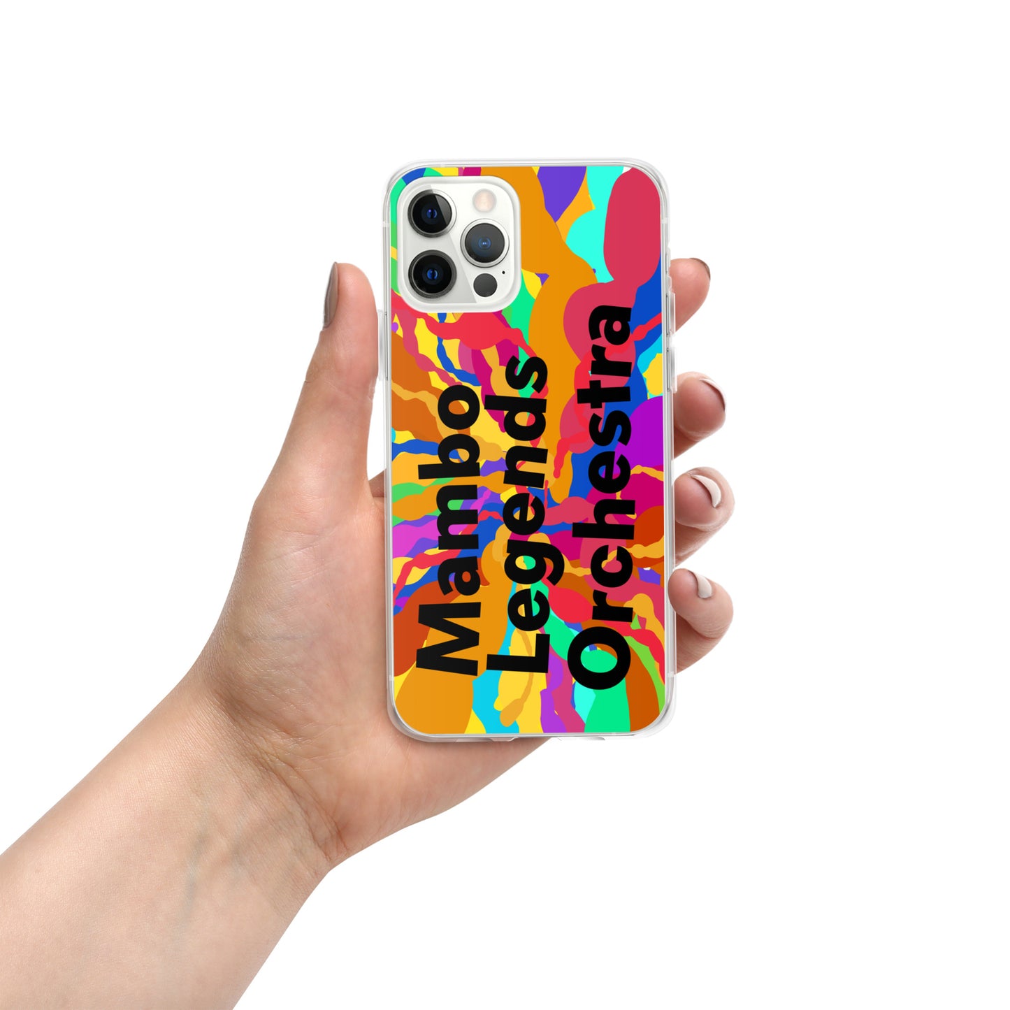 Estuche transparente colorido MLO para iPhone®