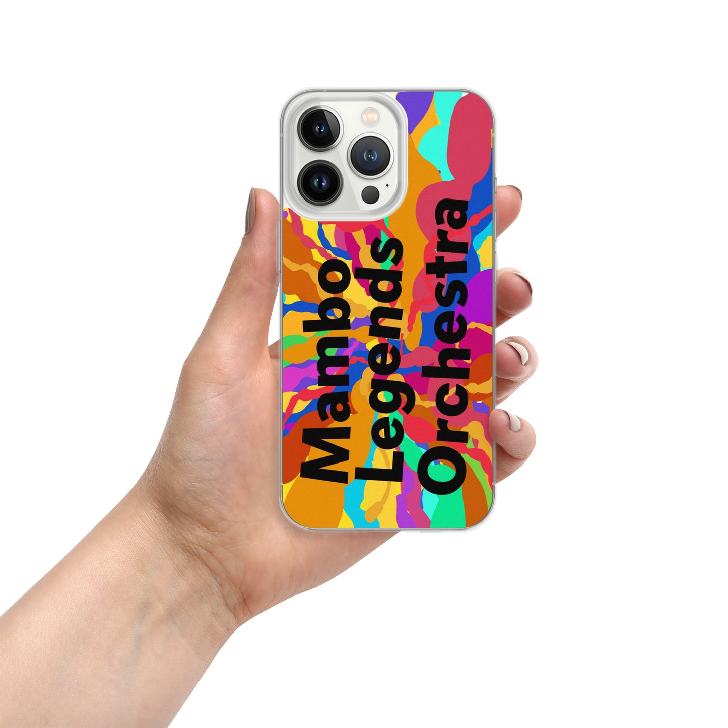 Estuche transparente colorido MLO para iPhone®
