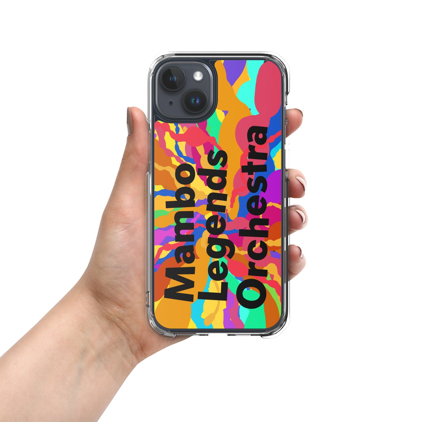 Estuche transparente colorido MLO para iPhone®