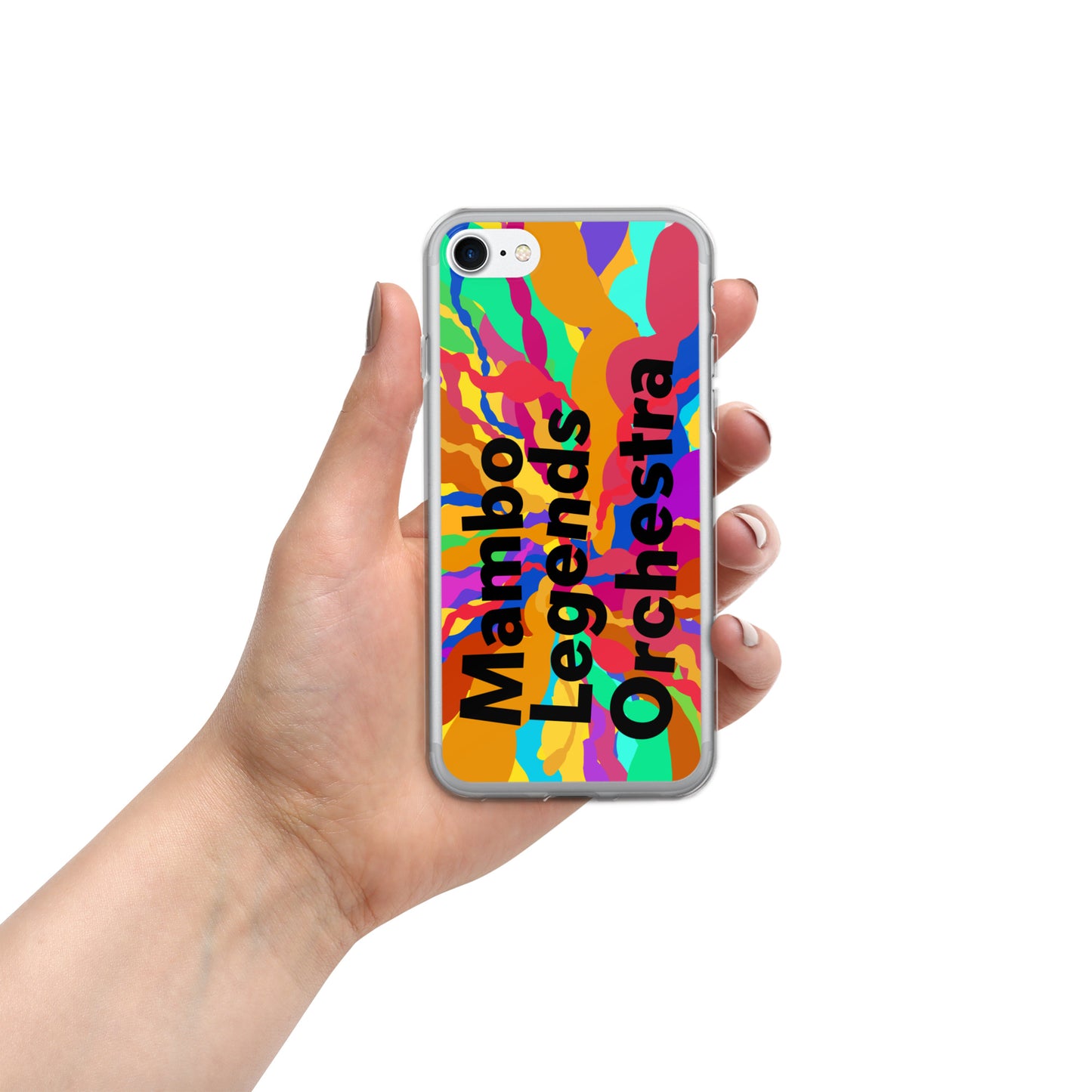 Estuche transparente colorido MLO para iPhone®