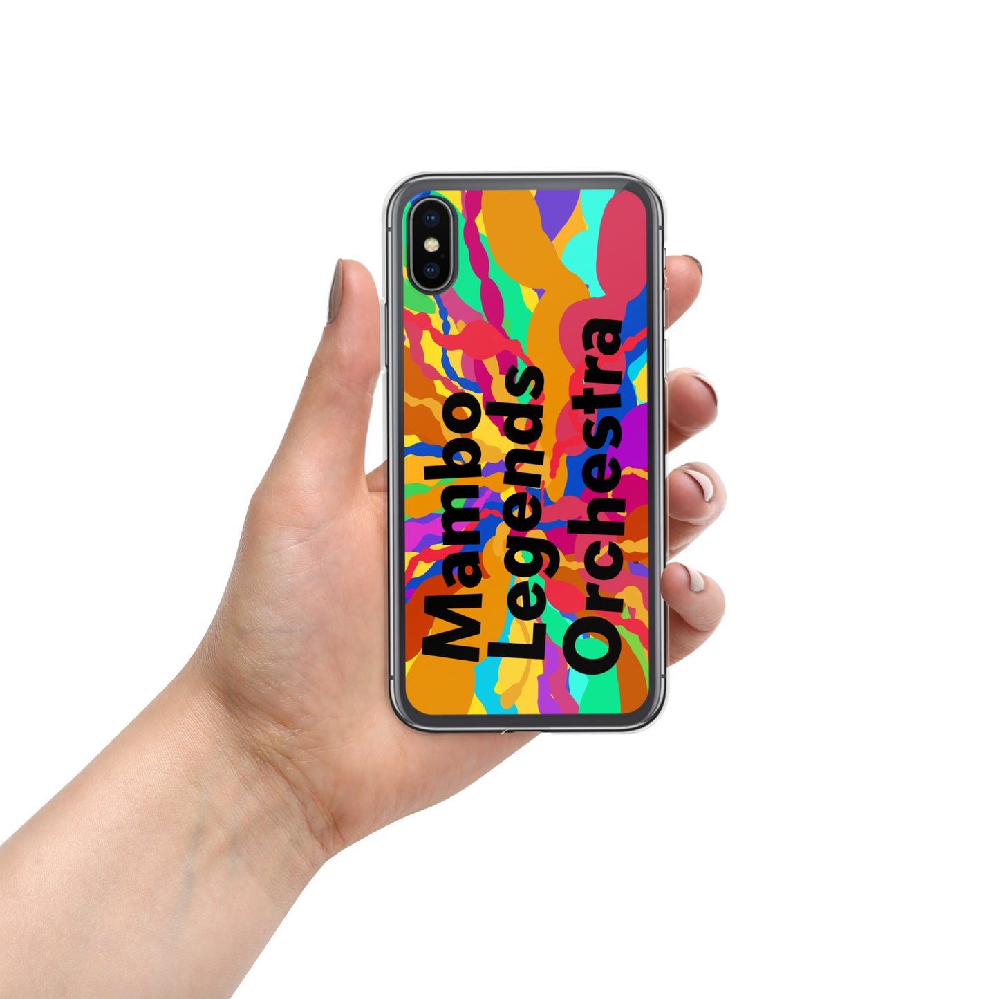 Estuche transparente colorido MLO para iPhone®