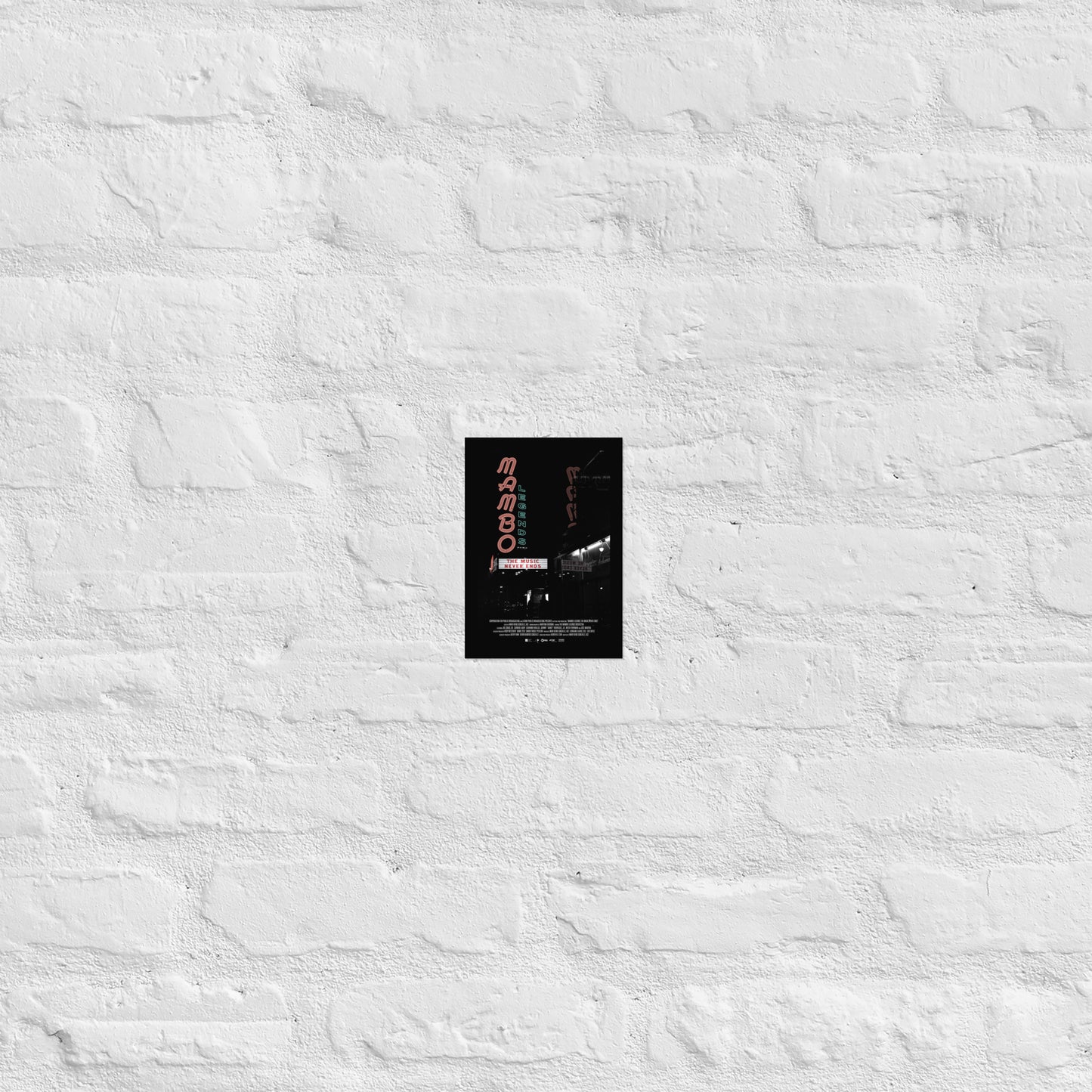 Póster La música nunca termina
