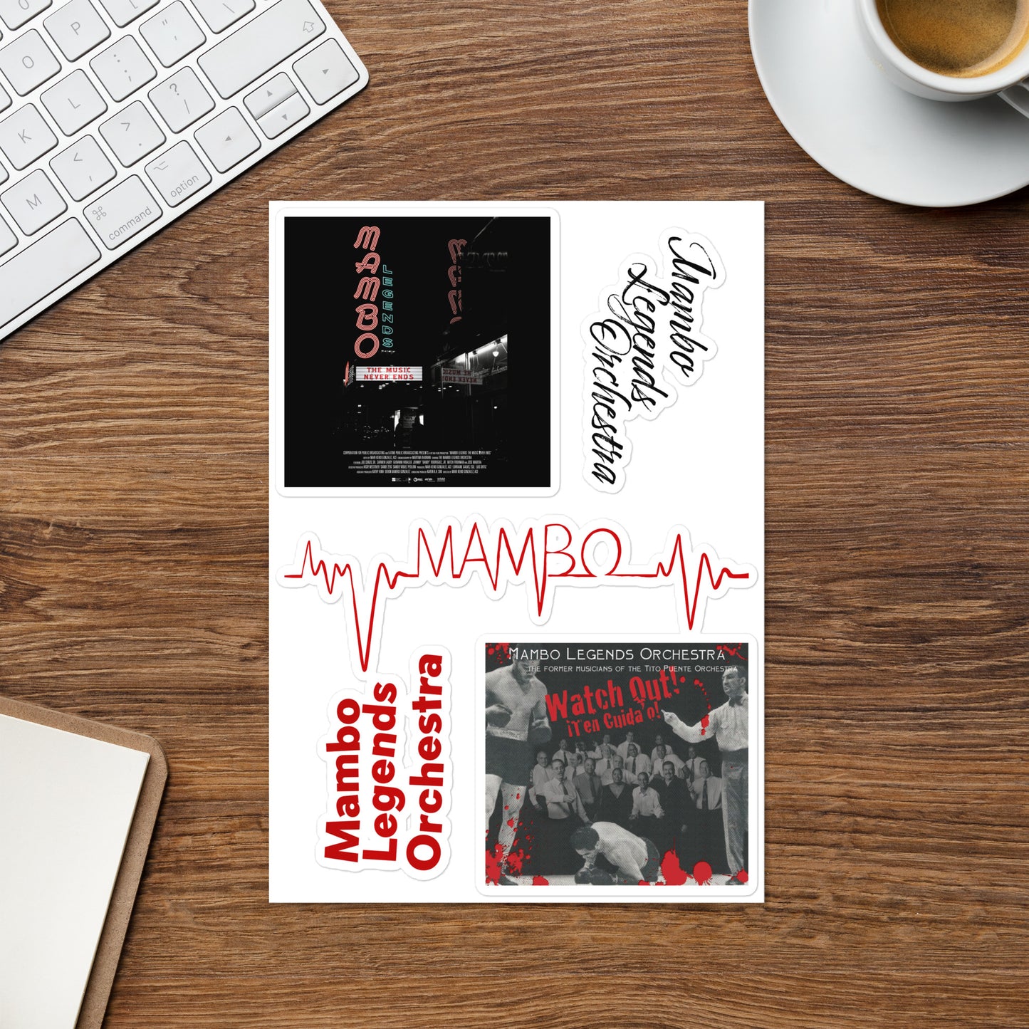 Mambo Beat Sticker sheet