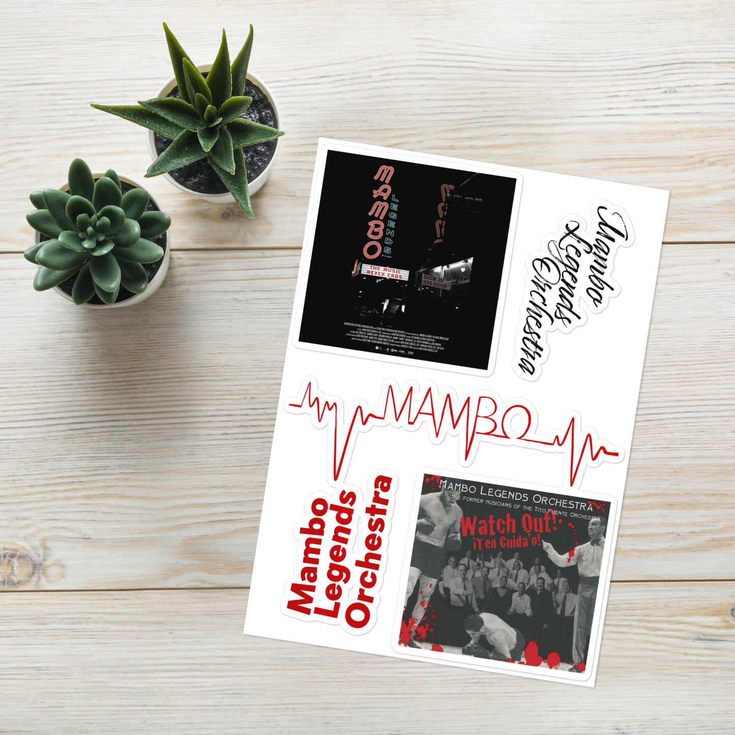 Mambo Beat Sticker sheet