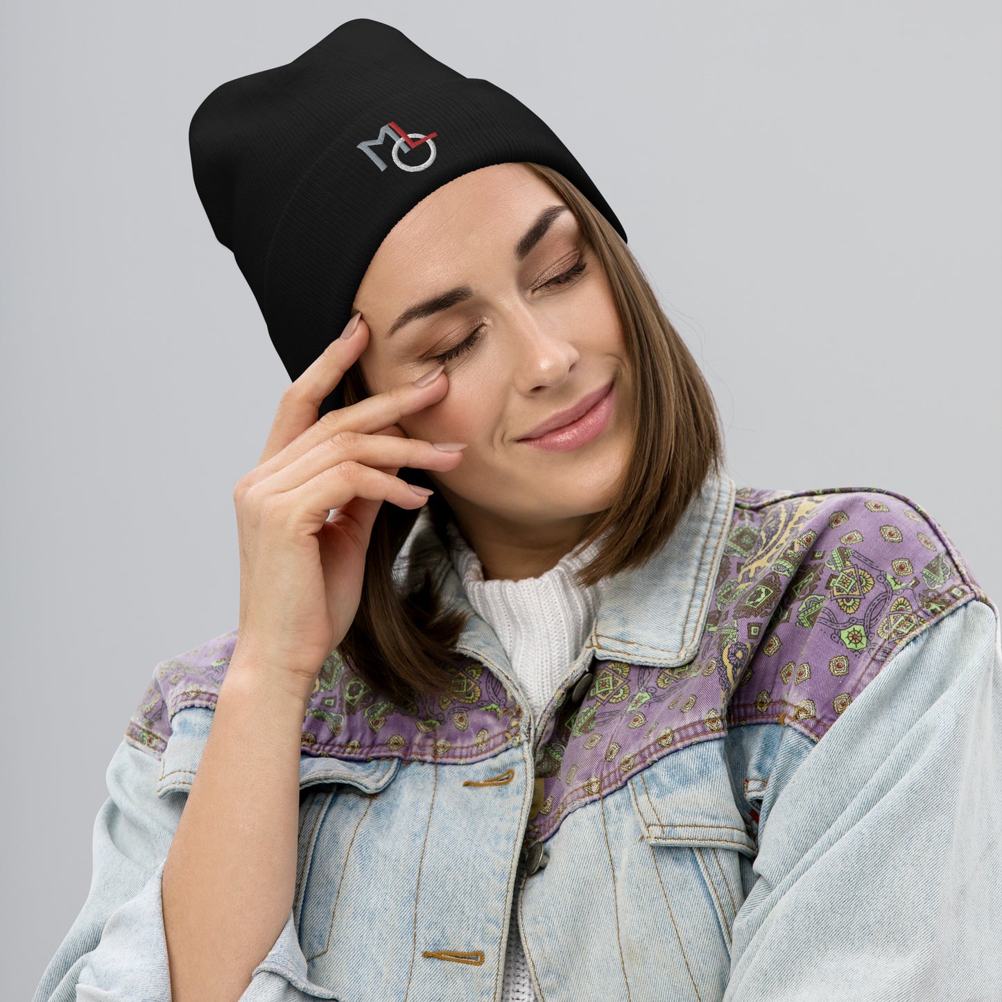 MLO Embroidered Beanie
