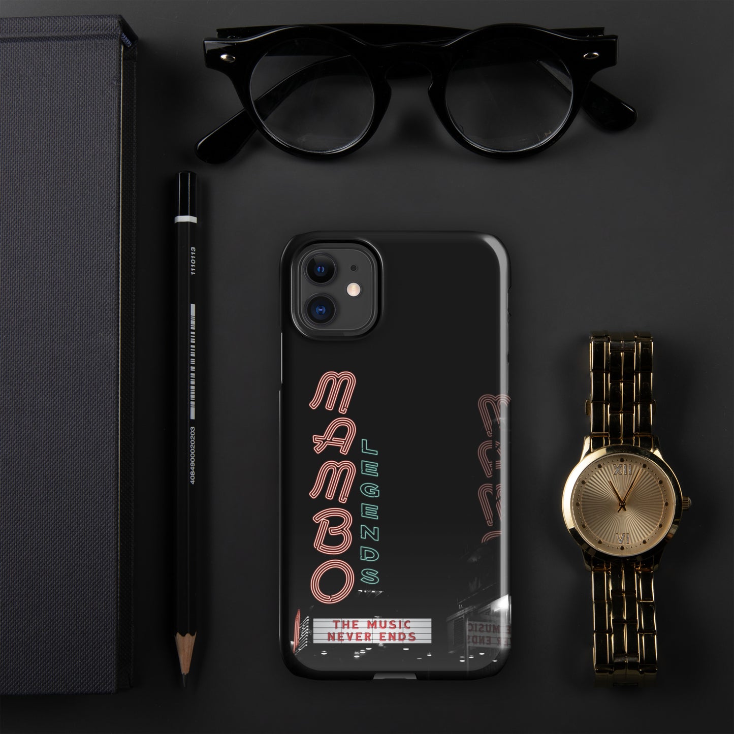 The Music Never Ends Snap case for iPhone®