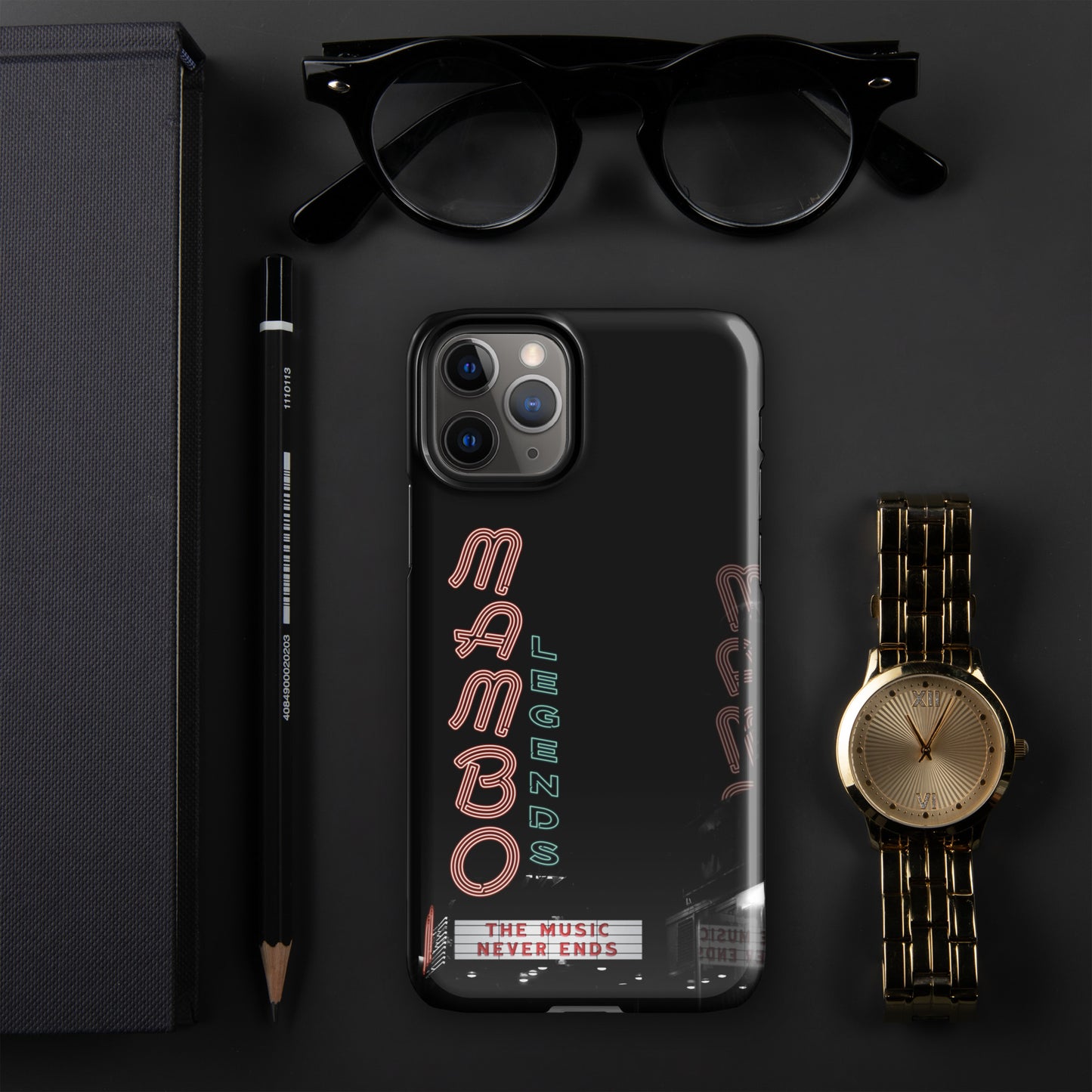 The Music Never Ends Snap case for iPhone®
