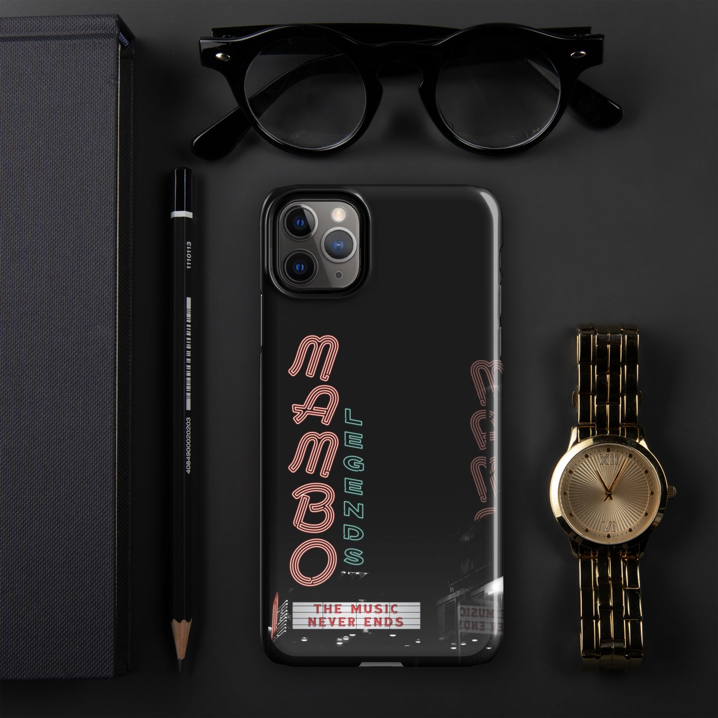 The Music Never Ends Snap case for iPhone®