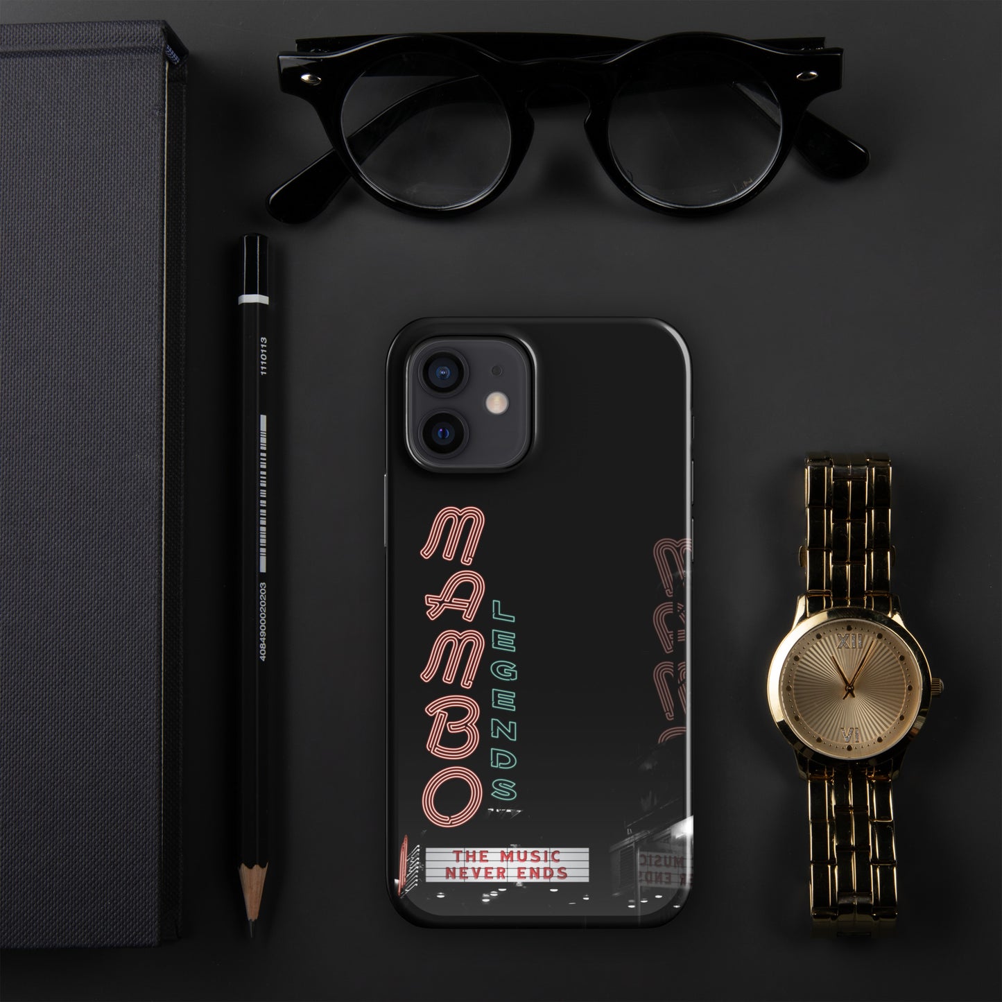 The Music Never Ends Snap case for iPhone®