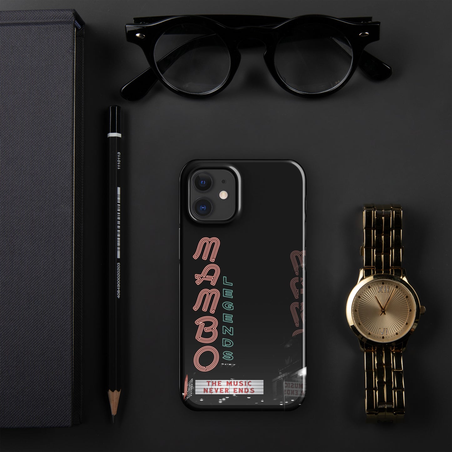 The Music Never Ends Snap case for iPhone®