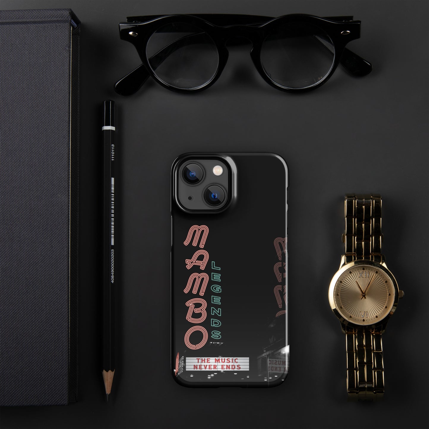 The Music Never Ends Snap case for iPhone®