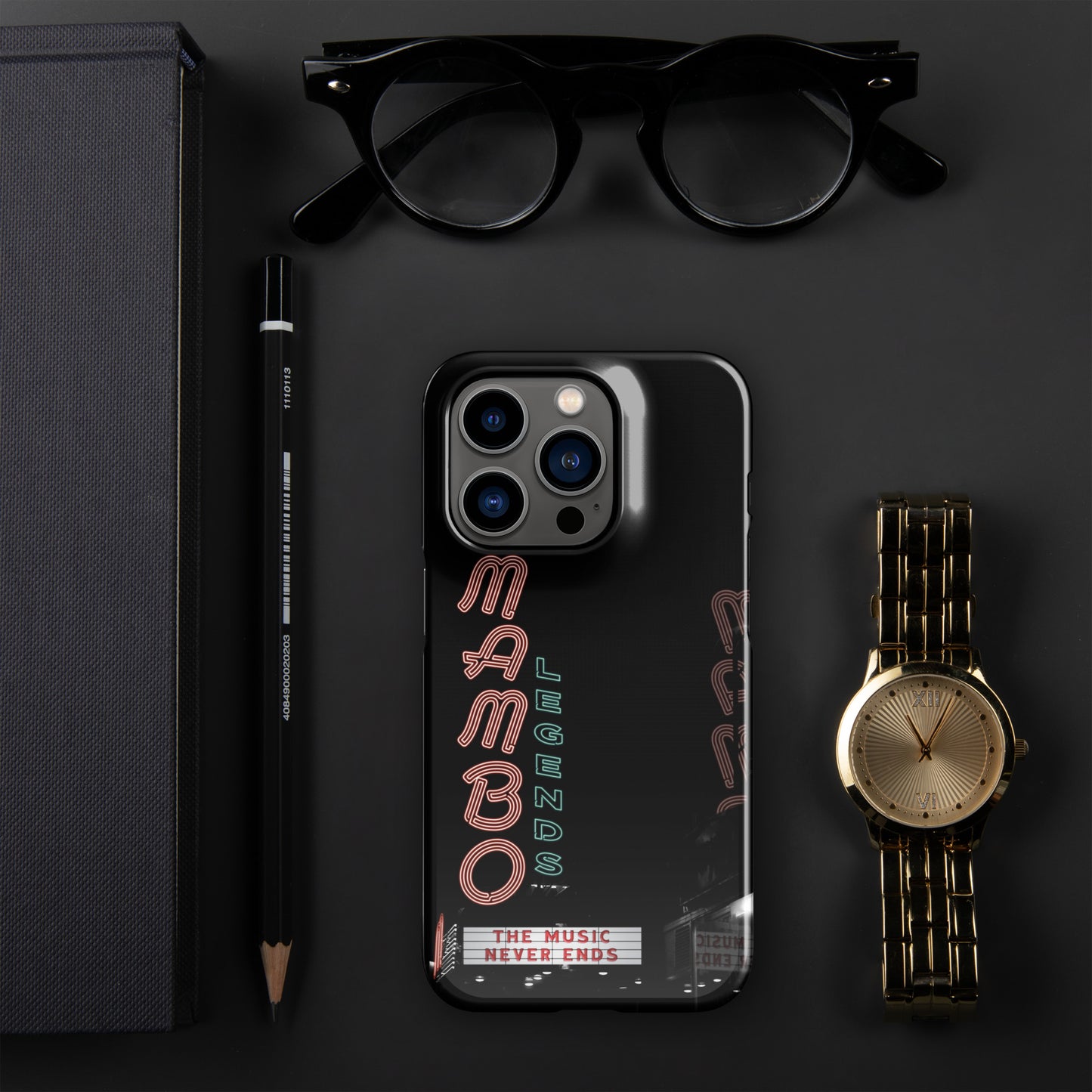 The Music Never Ends Snap case for iPhone®