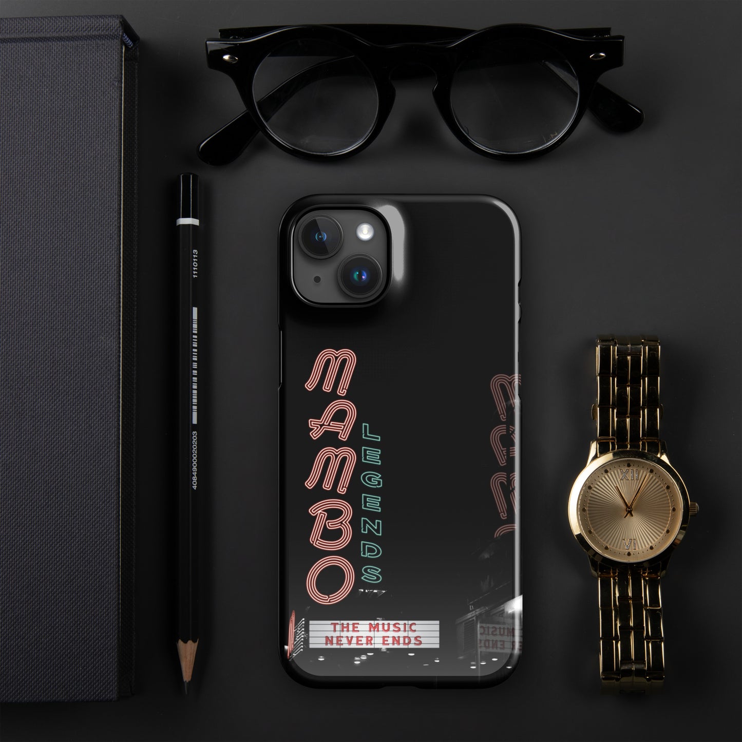 The Music Never Ends Snap case for iPhone®